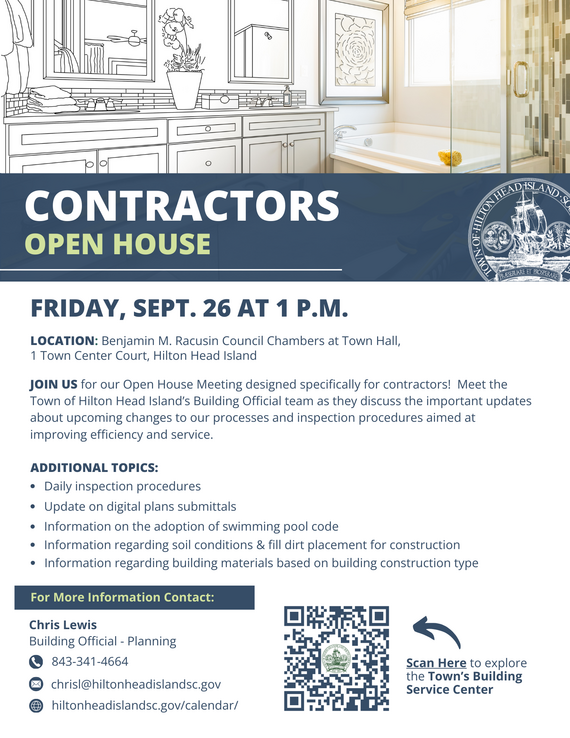 Contractors open house