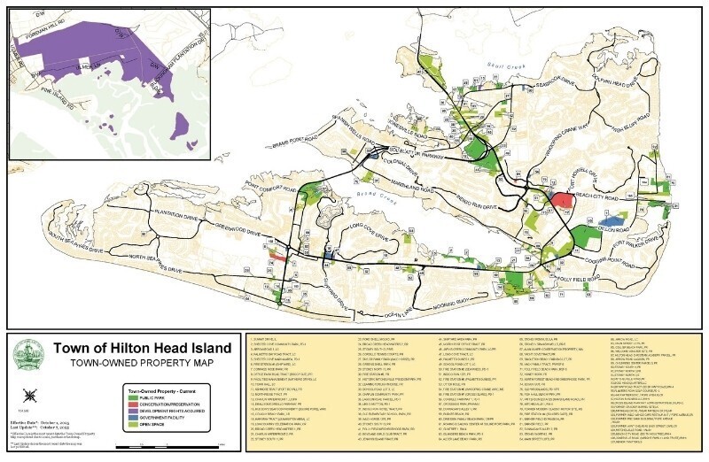 Town owned property map