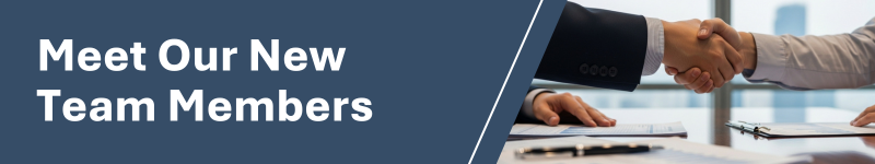 Meet our new team members