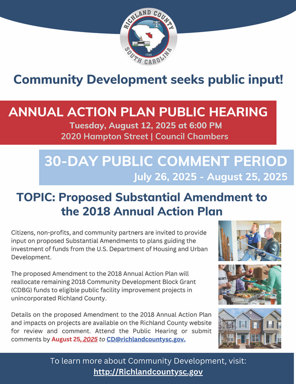 Annual Action Plan - Public input sought by Aug. 25, 2025