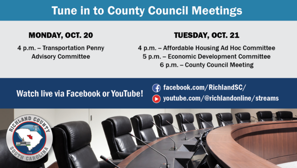 Oct. 20-21 Council meetings