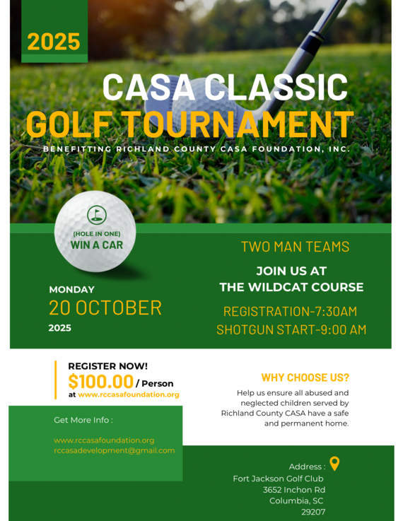 RC CASA Golf Tournament - Oct. 20, 2025