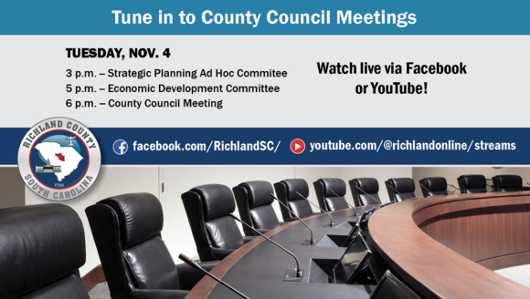 County Council meetings - Nov. 4, 2025