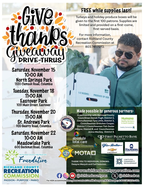 2025 Give Thanks Giveaways