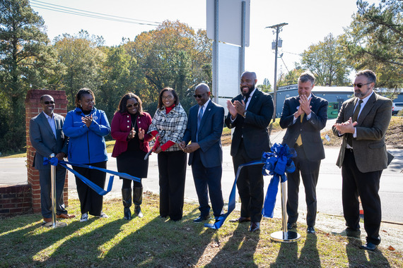 Sunset Drive Ribbon Cutting - Nov. 12, 2025