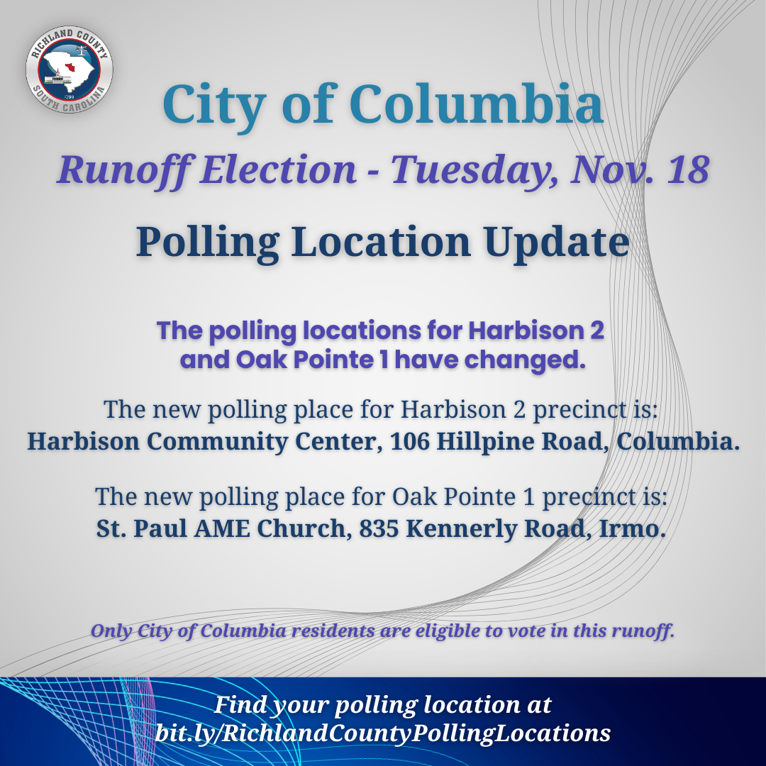 Polling Location Update - Nov. 18, 2025