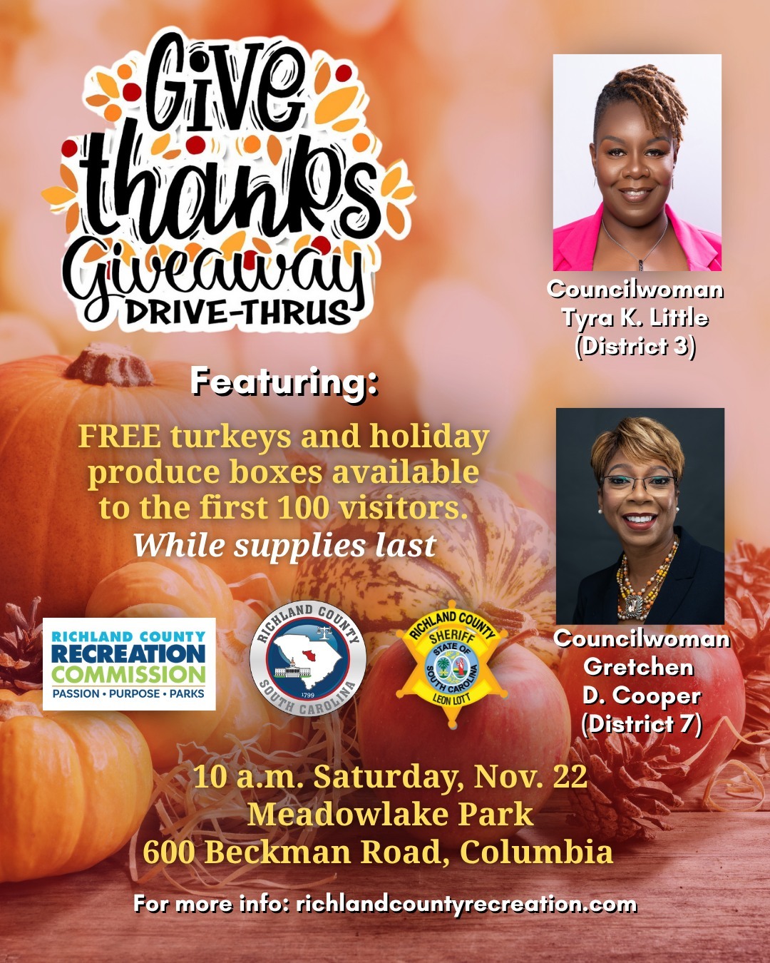 Give Thanks Giveaway - Nov. 22, 2025