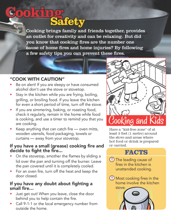 Columbia-Richland Fire - Cooking Safety Tips