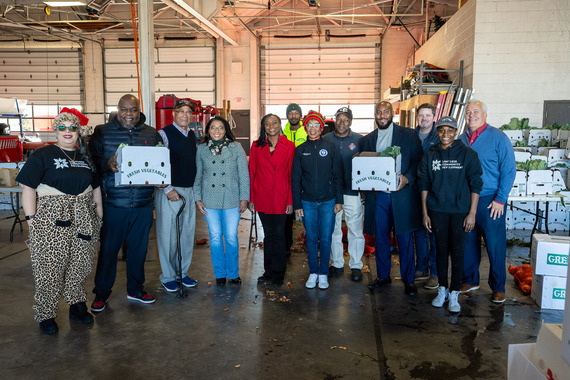 Firefighters Feeding Families with Council - Dec. 22, 2025