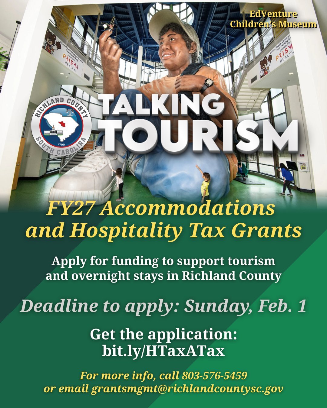 Accommodations Hospitality Tax Grants 2026