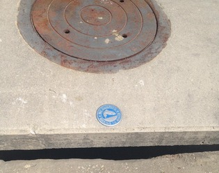 Stormwater drain marker