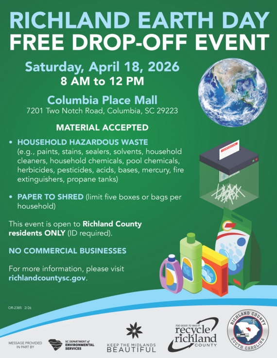 Richland Recycles Day - April 18, 2026