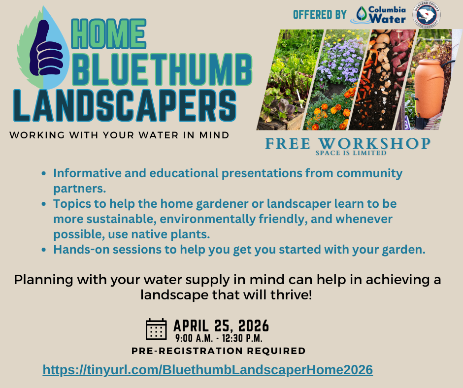 Blue Thumb Workshop - April 25, 2026