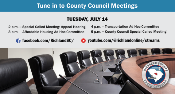 County Council Meetings - July 14, 2026