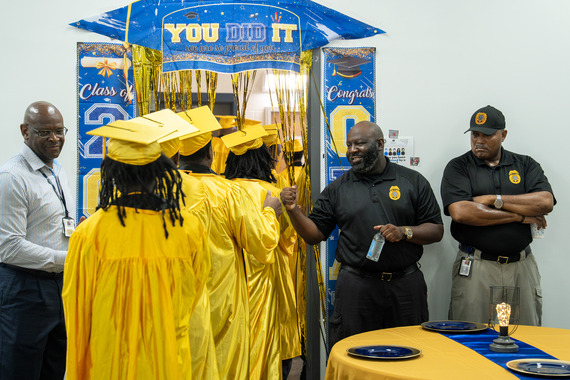 Alvin S. Glenn graduation service