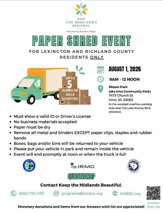 KMB Shred Event - Aug. 1, 2026