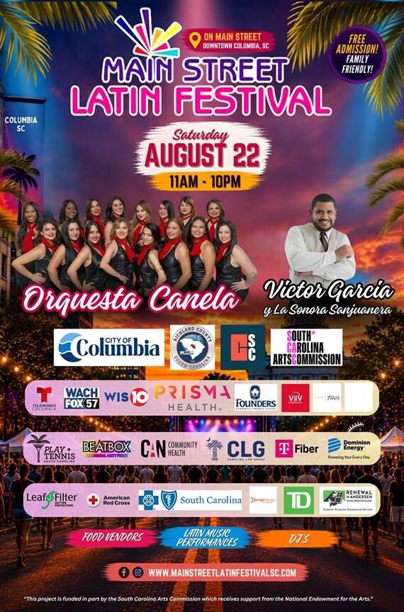 Main Street Latin Festival - Aug. 22, 2026