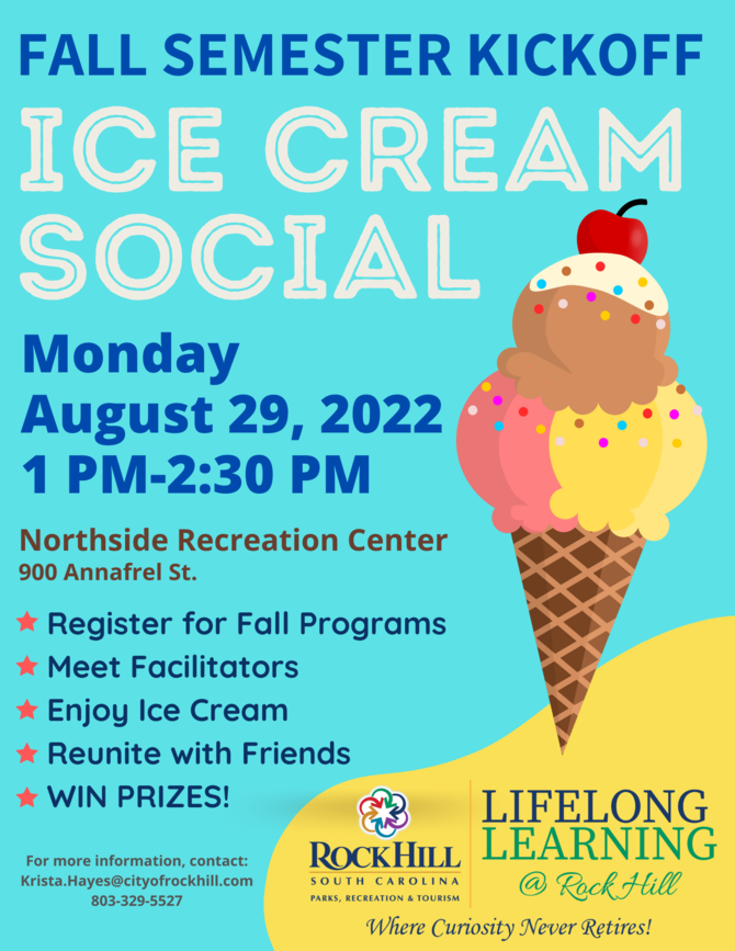 Fall Kickoff Ice Cream Social