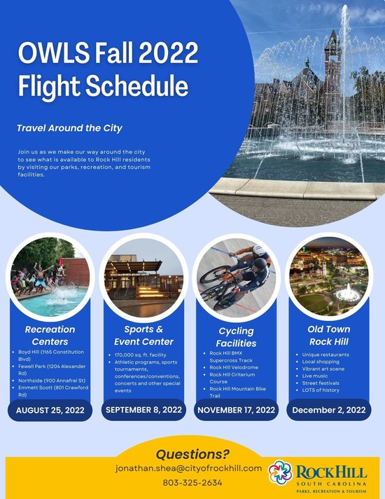 OWLS Flight Schedule Tour