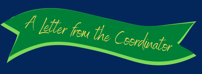 Letter from Coordinator