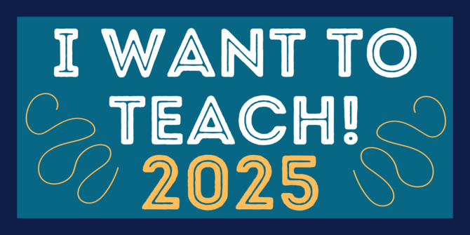 I want to teach