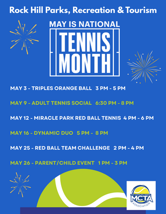 Tennis Month Flyer 2025