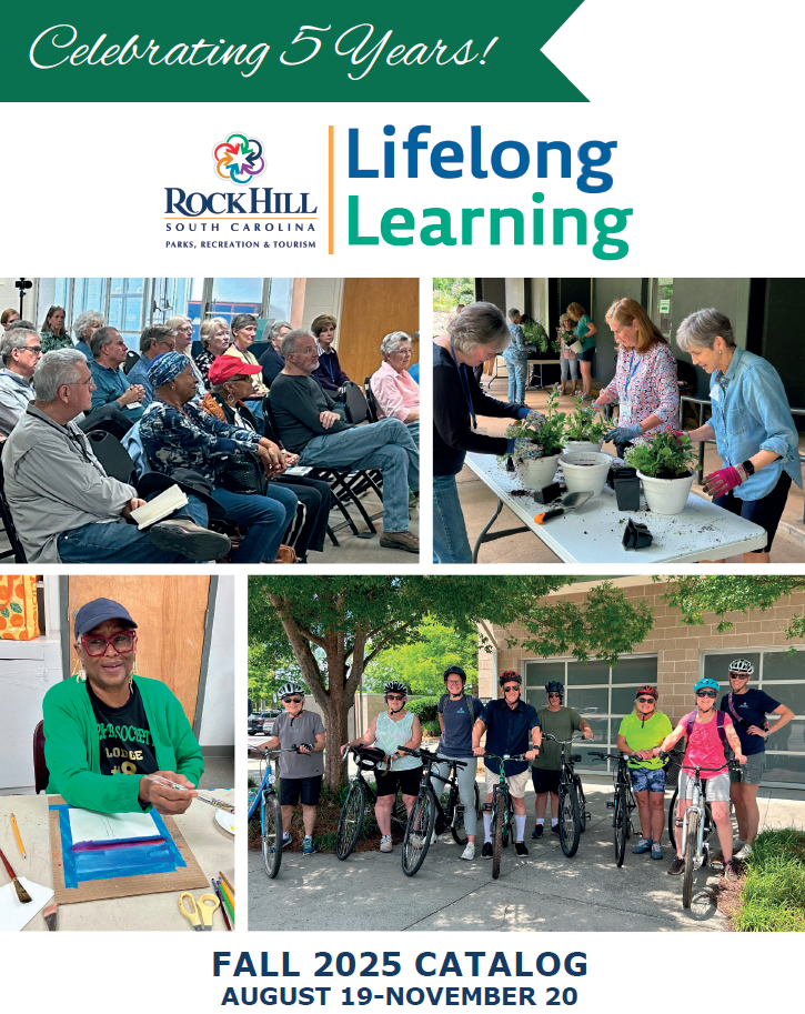 Parks, Recreation & TourismLifelong Learning Rock Hill