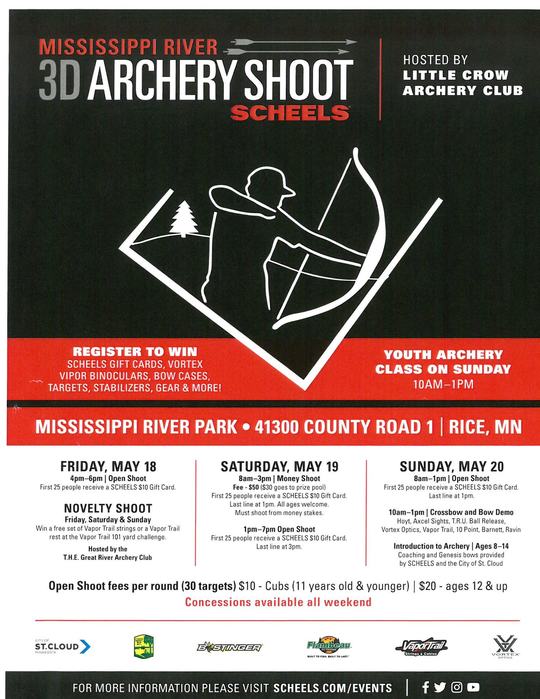 Archery Event at Mississippi River County Park