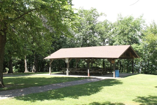 Lake Koronis picnic shelter