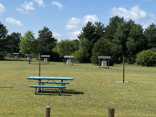Archery Range targets