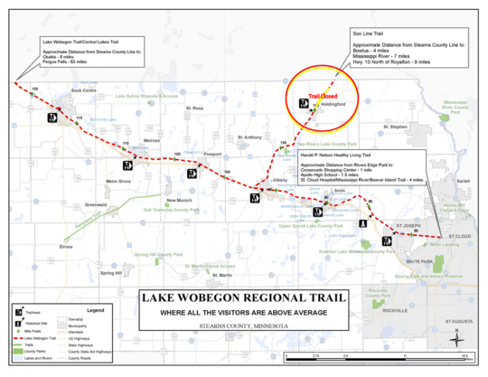 Lake Wobegon Trail Map Tree Trimming Maintenance On Lake Wobegon Trail