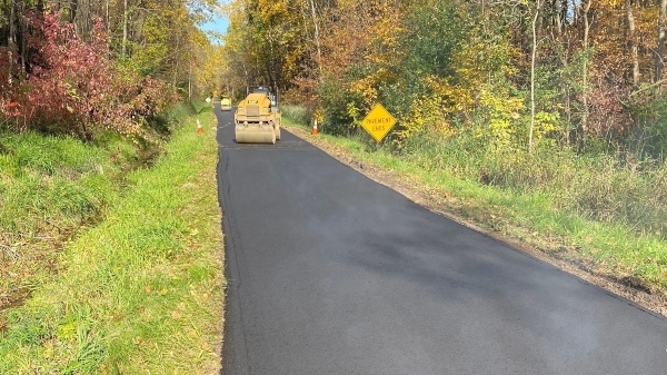 trail with new pavement