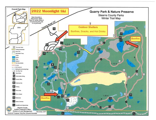 2022 Moonlight Ski at Quarry Park