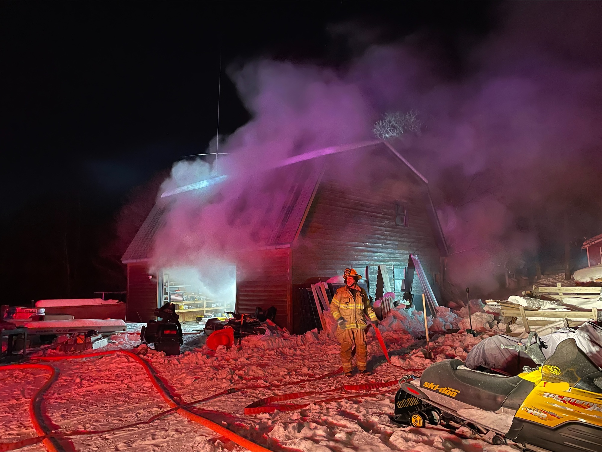 News Release Brockway Township Structure Fire