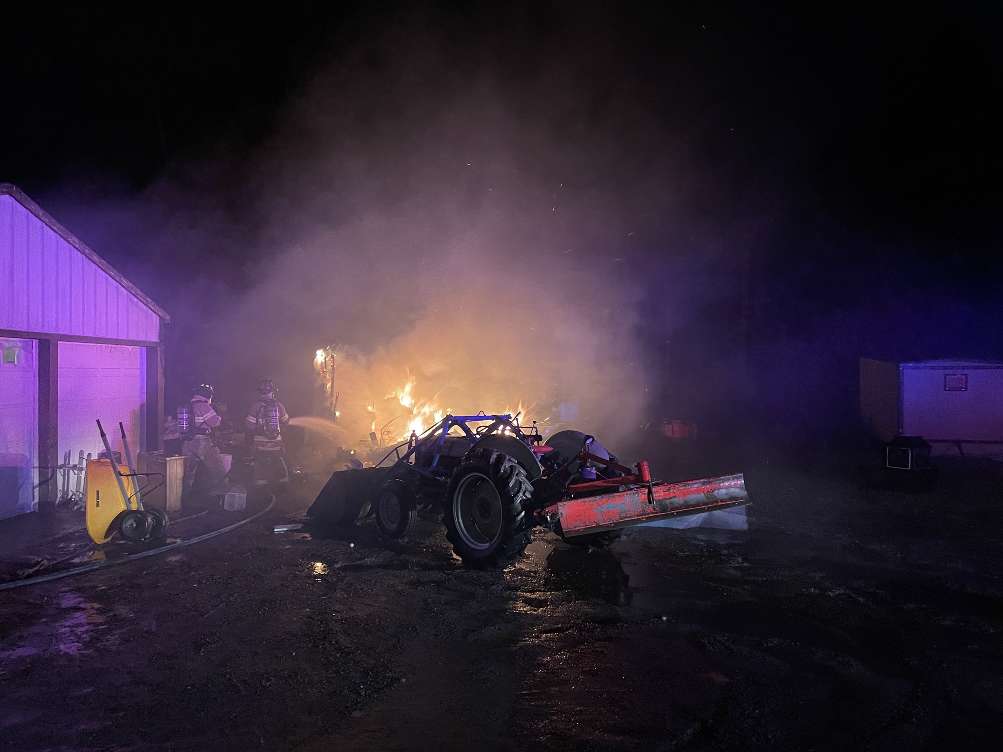 News Release Lynden Township Trailer Fire