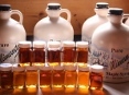 syrup bottles