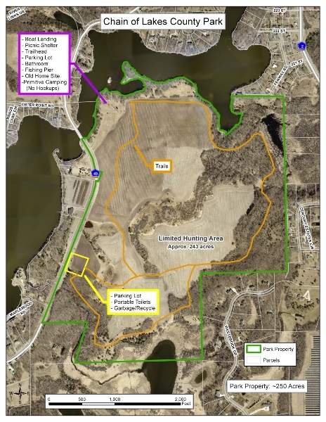 concept map of new county park