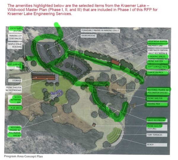 illustrated map with elements highlighted