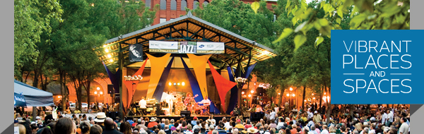 vibrant places and spaces