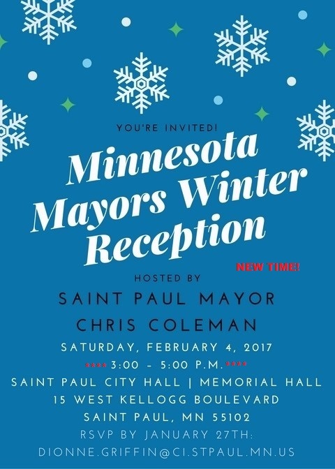 Minnesota Mayors Winter Reception