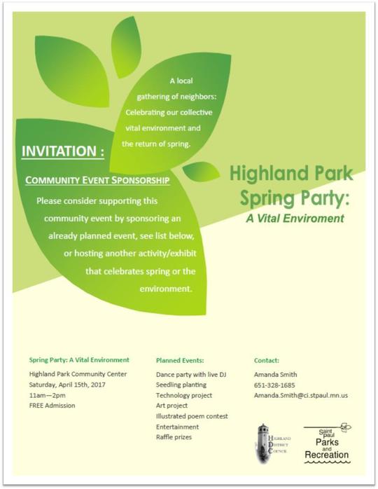 Highland Spring Party