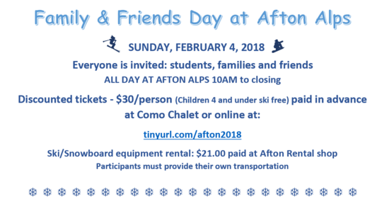 Afton Alps Family Day