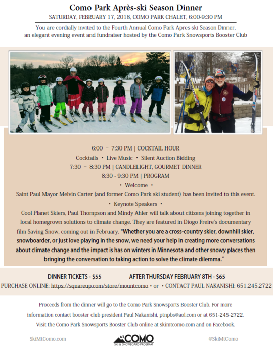 Apres-ski Season Dinner