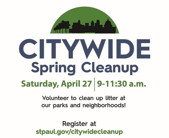 Citywide Spring Cleanup Flyer