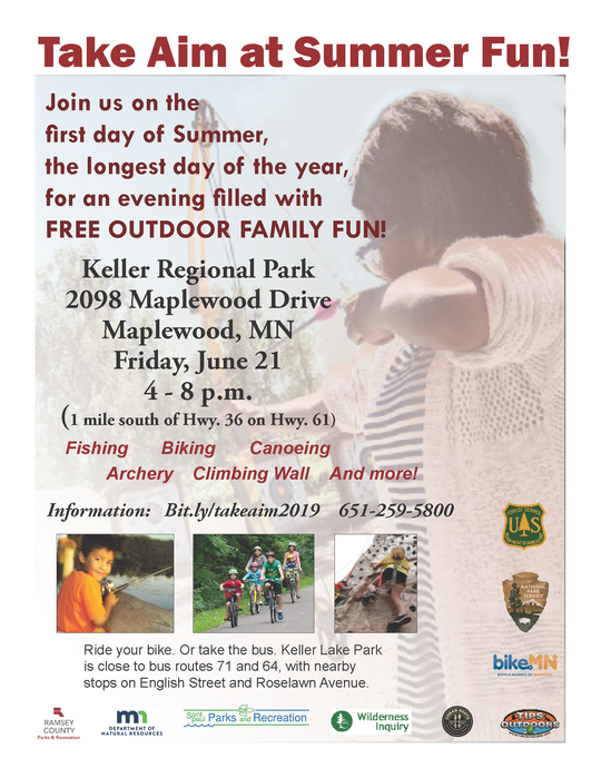 Take Aim at Summer Fun Flyer
