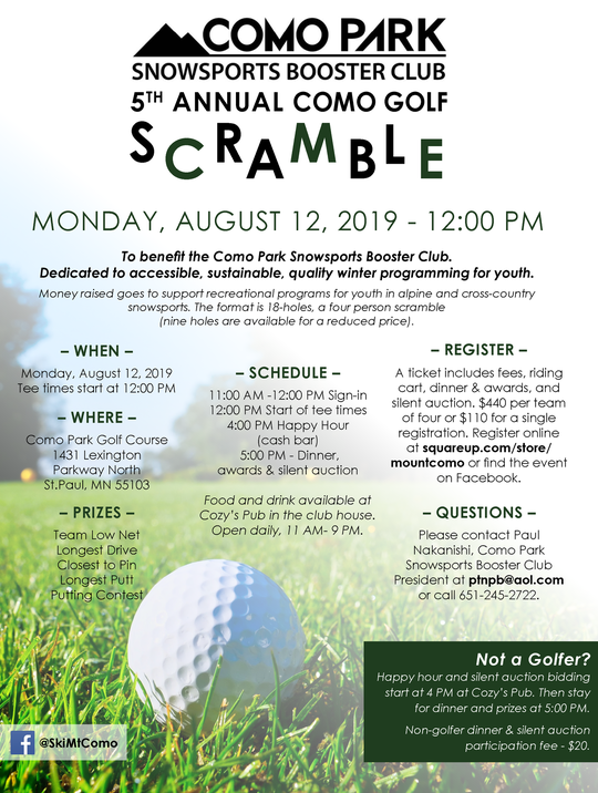 Como Golf Scramble