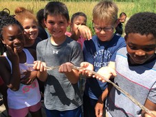 Saint Paul youth at summer camp