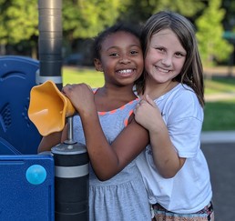 Kids playing at Palace Community Center