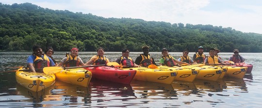 Kayaking Pickerel Lake