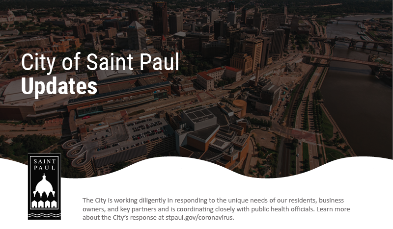 City of Saint Paul Updates (graphic)